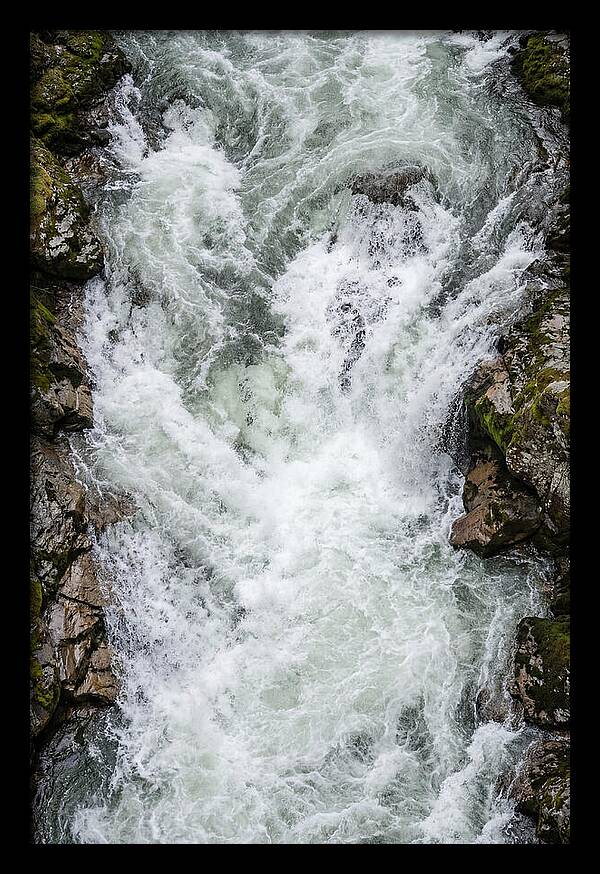 Topdown View Of River Rapids