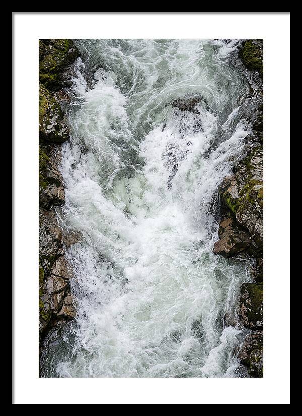 Topdown View Of River Rapids