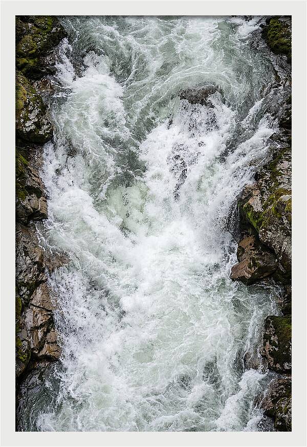 Topdown View Of River Rapids