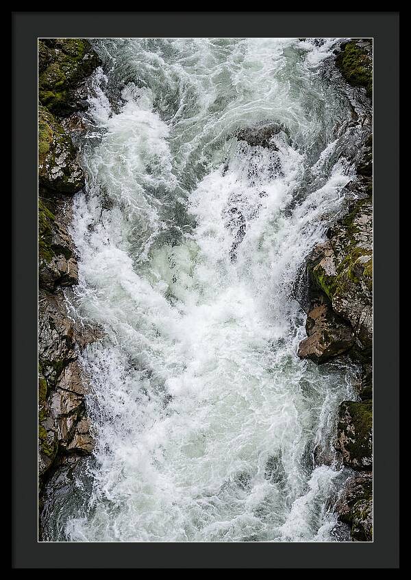 Topdown View Of River Rapids