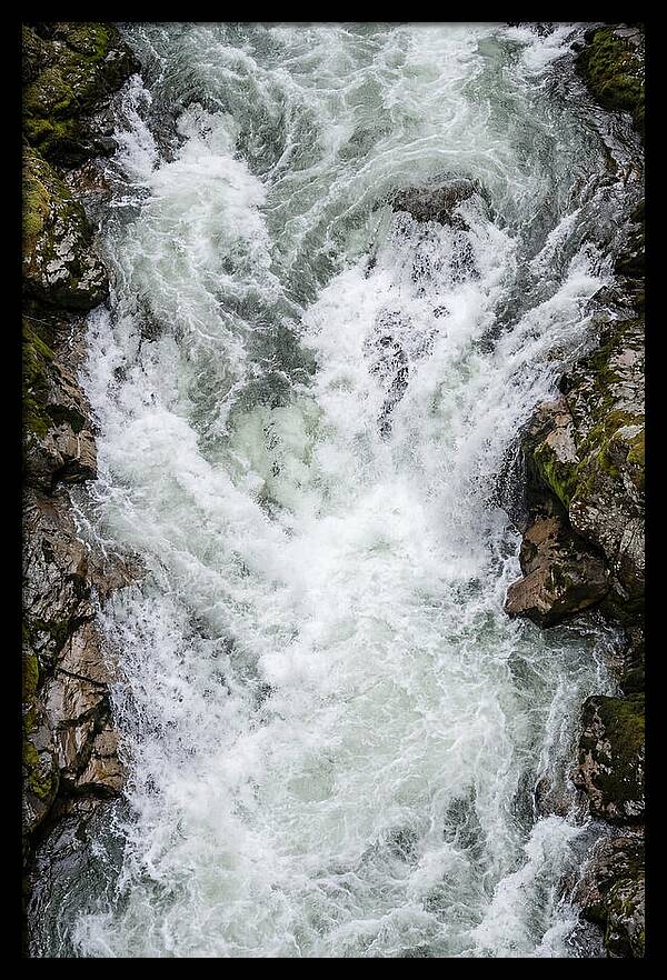 Topdown View Of River Rapids