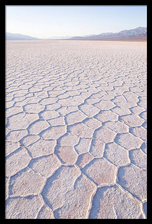 Topdown View Of Salt Flats