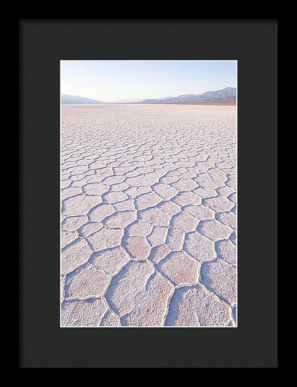 Topdown View Of Salt Flats
