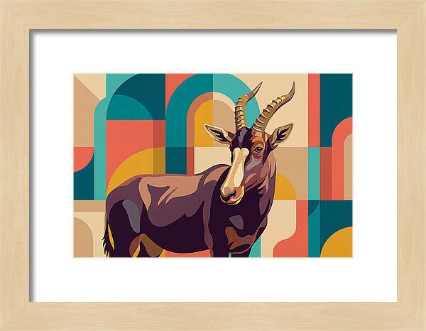Topi In Abstract Colors