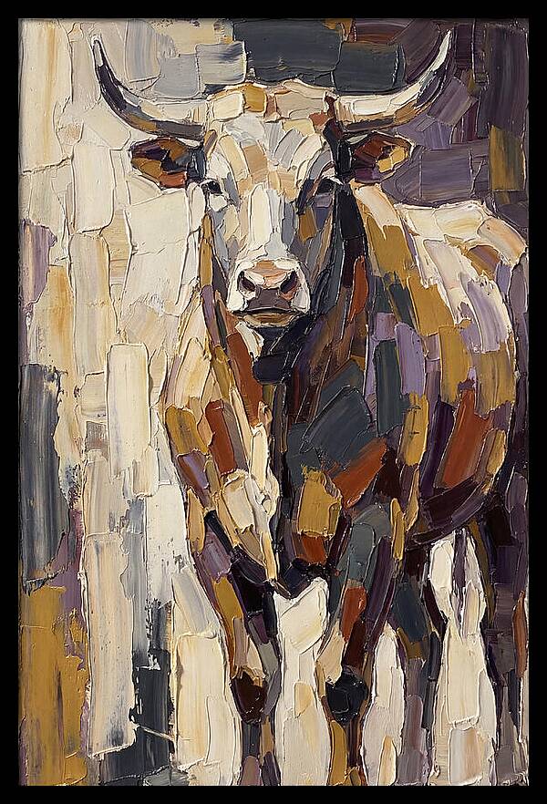 Topi In Palette Knife Style