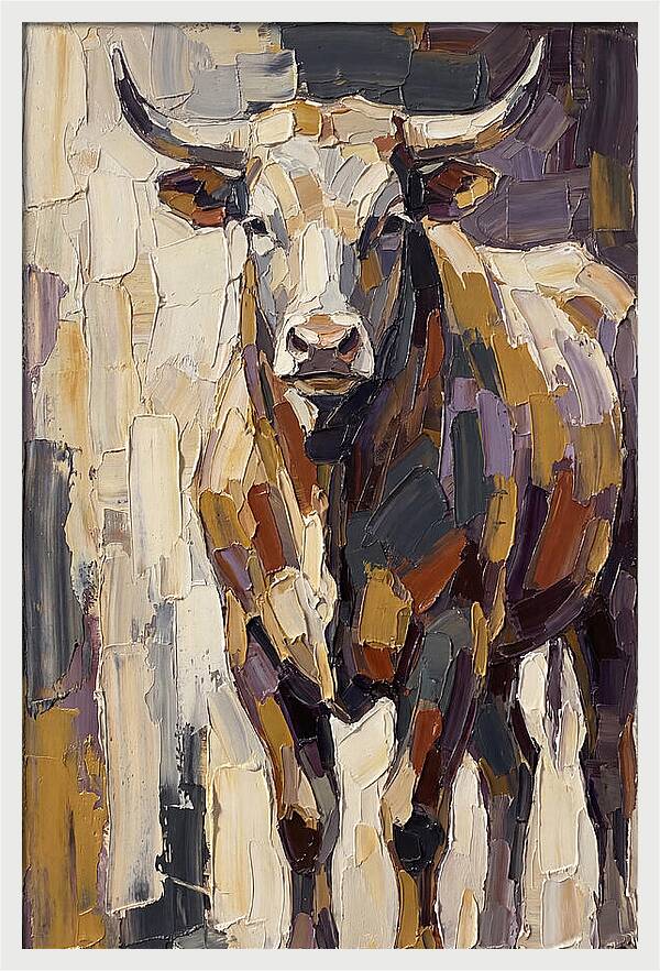 Topi In Palette Knife Style