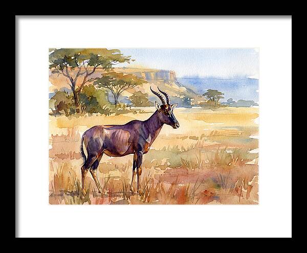 Topi In Serene Landscape