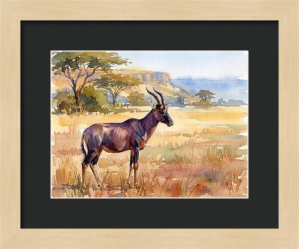 Topi In Serene Landscape