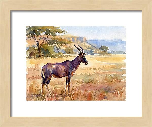 Topi In Serene Landscape