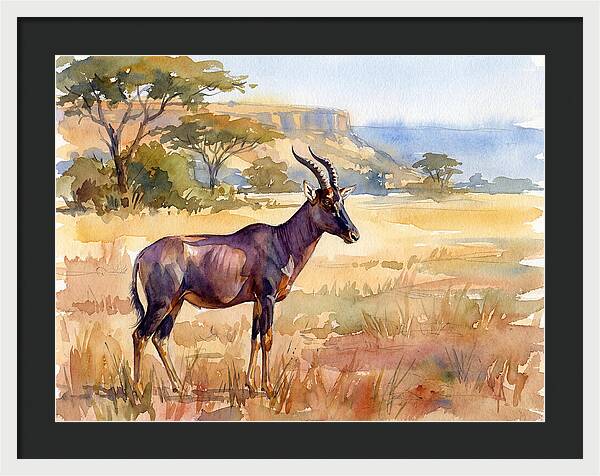 Topi In Serene Landscape