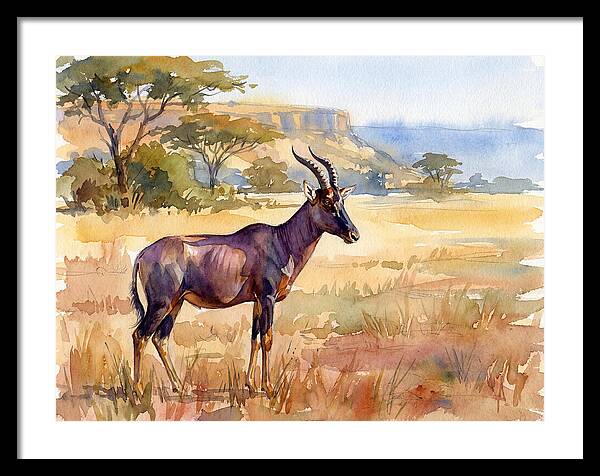 Topi In Serene Landscape