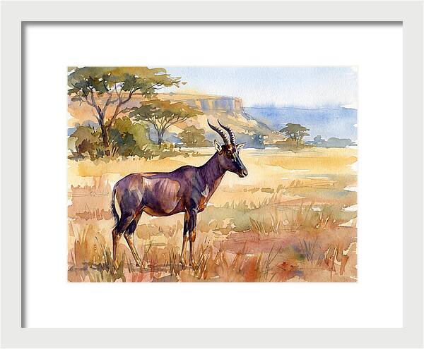 Topi In Serene Landscape