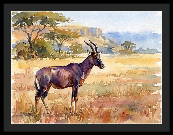 Topi In Serene Landscape