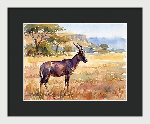 Topi In Serene Landscape