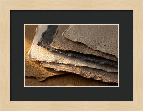 Torn Edge Handmade Paper Layers