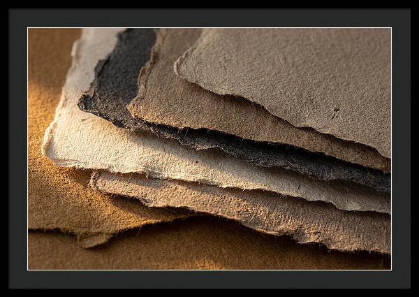 Torn Edge Handmade Paper Layers