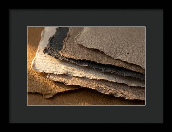 Torn Edge Handmade Paper Layers