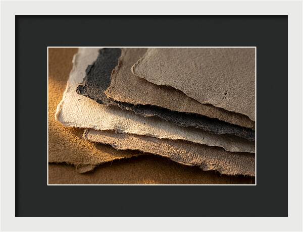 Torn Edge Handmade Paper Layers