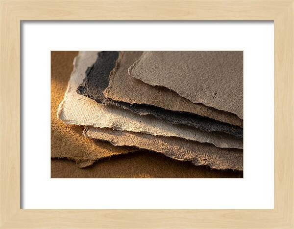 Torn Edge Handmade Paper Layers
