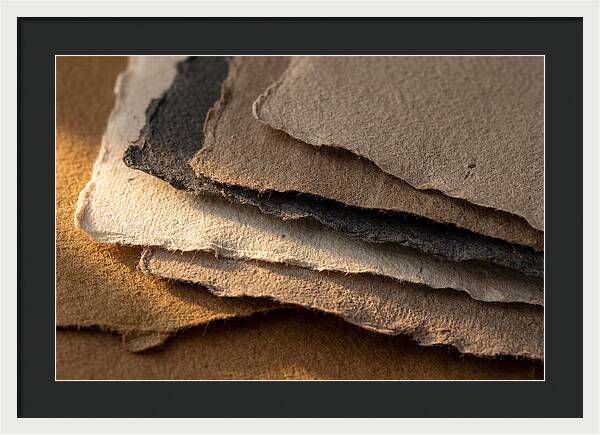 Torn Edge Handmade Paper Layers
