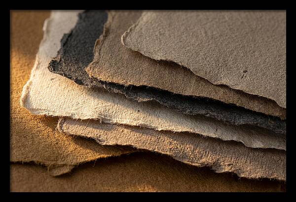 Torn Edge Handmade Paper Layers