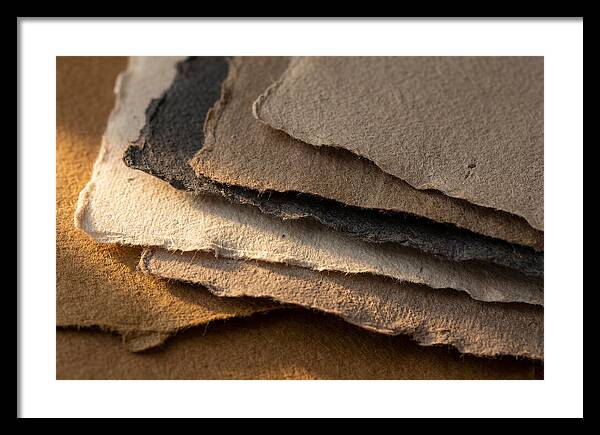 Torn Edge Handmade Paper Layers