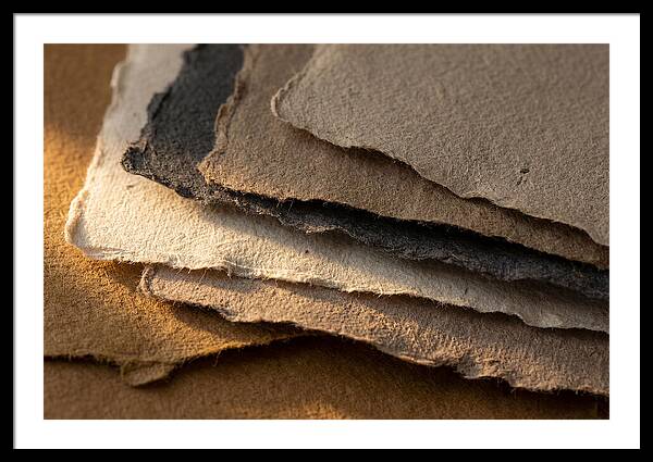 Torn Edge Handmade Paper Layers