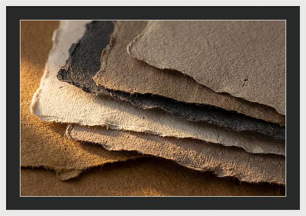 Torn Edge Handmade Paper Layers