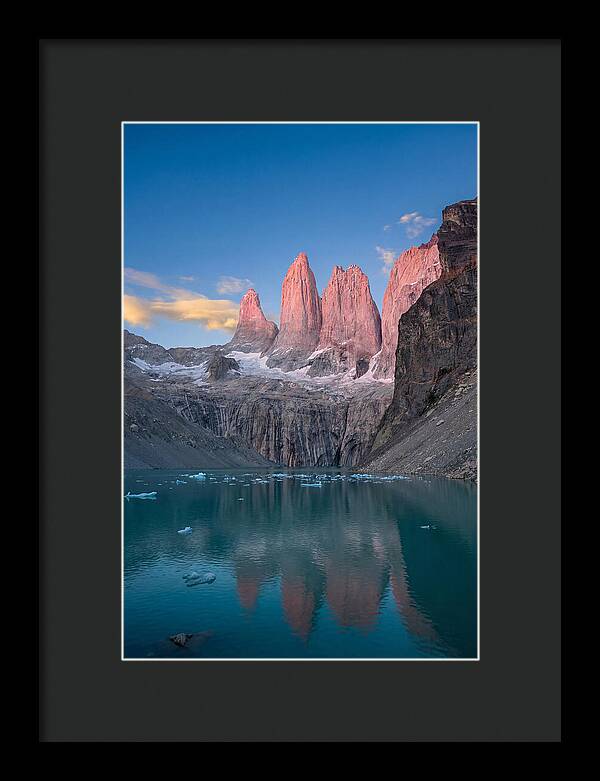 Torres Del Paine At Sunrise