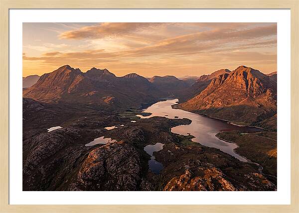 Torridon Landscape At Dusk