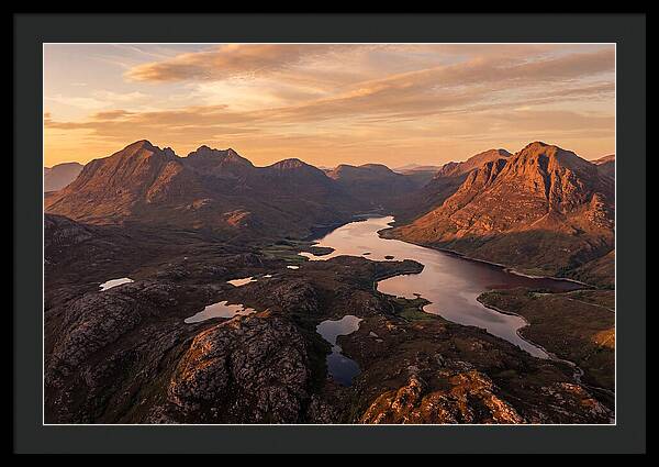 Torridon Landscape At Dusk