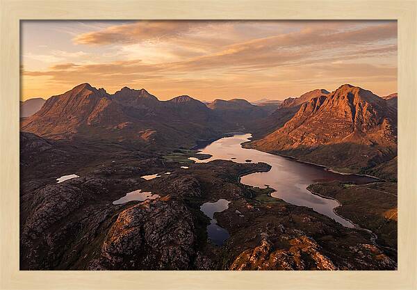 Torridon Landscape At Dusk