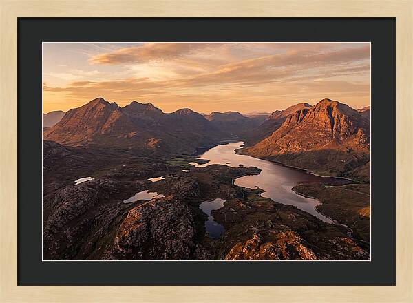 Torridon Landscape At Dusk