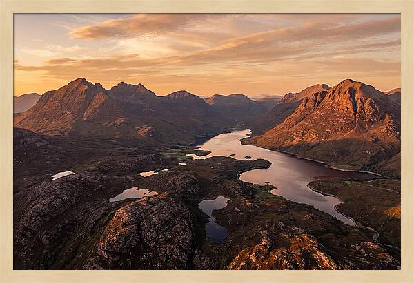 Torridon Landscape At Dusk