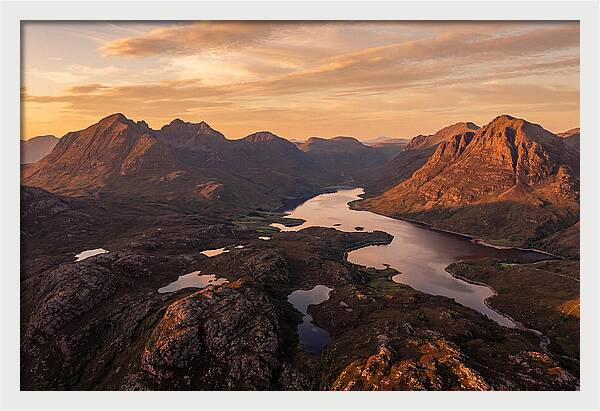 Torridon Landscape At Dusk