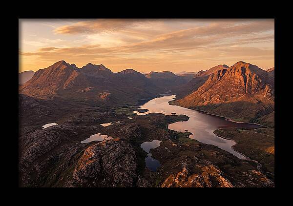 Torridon Landscape At Dusk