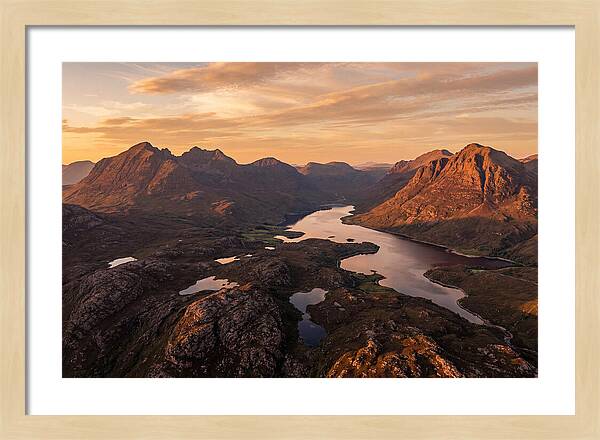 Torridon Landscape At Dusk