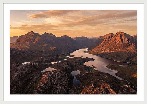 Torridon Landscape At Dusk