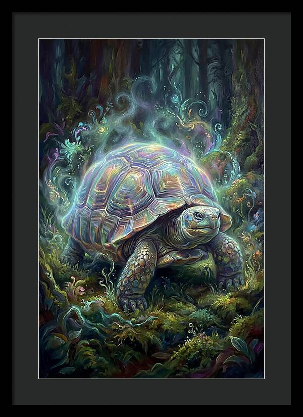 Tortoise In Enchanted Forest