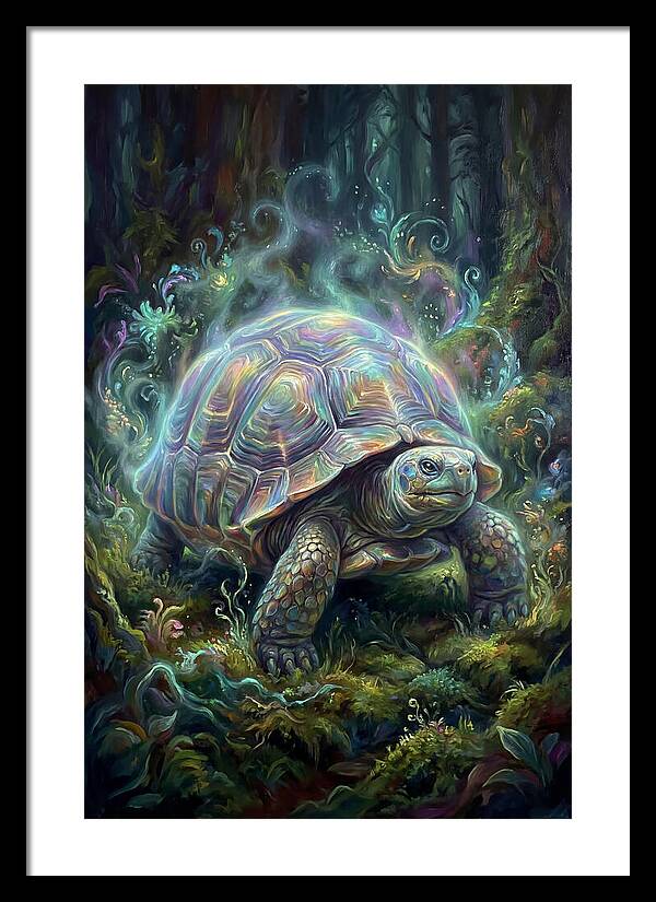 Tortoise In Enchanted Forest
