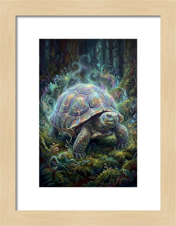 Tortoise In Enchanted Forest