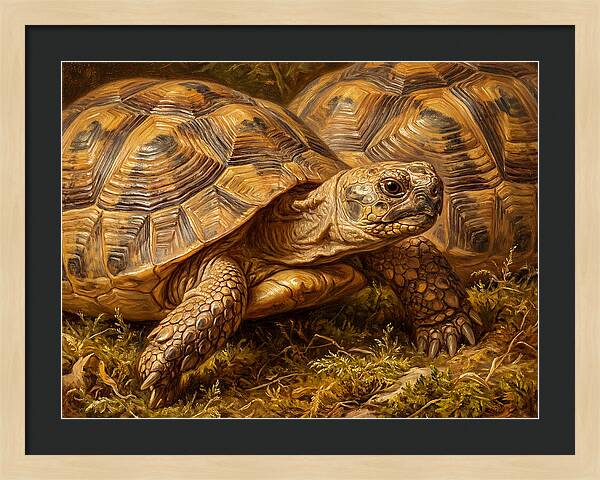 Tortoise Realism In Nature