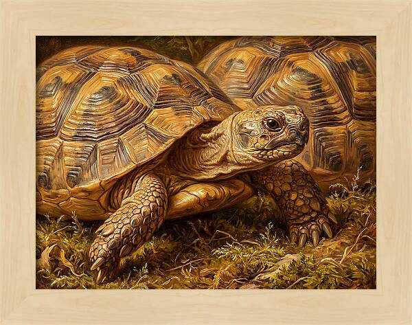 Tortoise Realism In Nature
