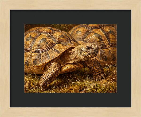Tortoise Realism In Nature