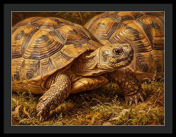 Tortoise Realism In Nature