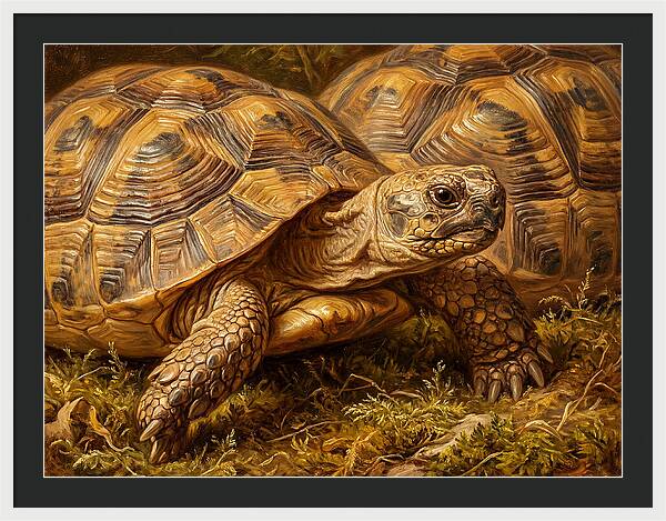 Tortoise Realism In Nature