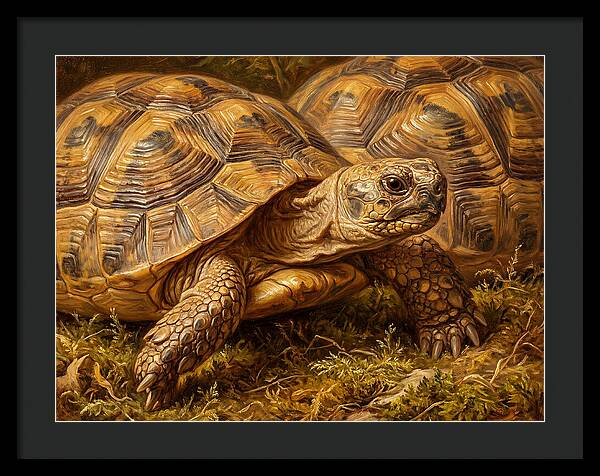 Tortoise Realism In Nature