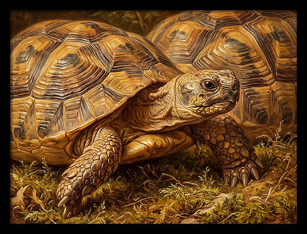 Tortoise Realism In Nature