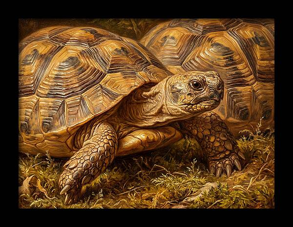 Tortoise Realism In Nature