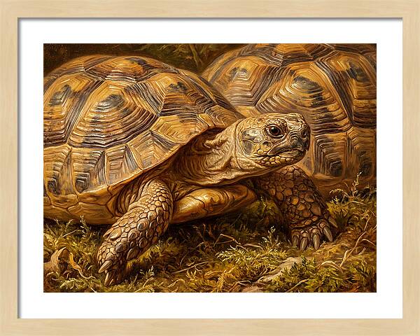 Tortoise Realism In Nature